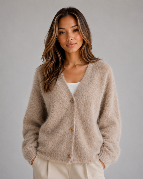 Ursuline | Gilet Moelleux Col en V