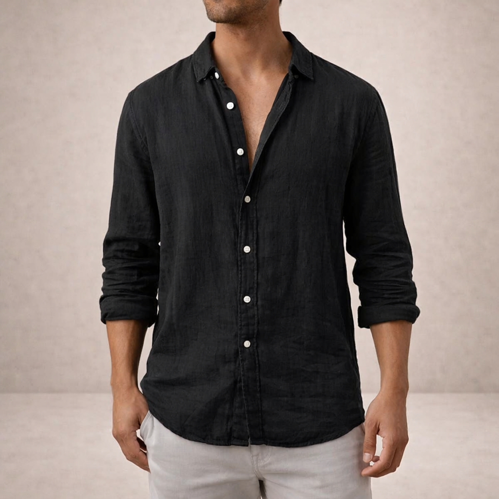 Noé | Chemise Lin Manches Longues