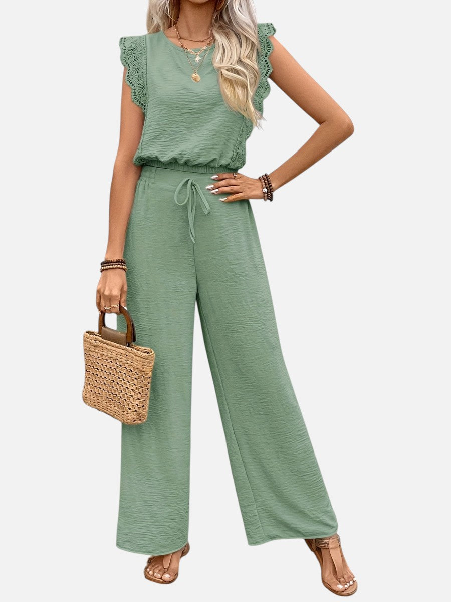 Odette | Ensemble Haut et Pantalon Large Femme