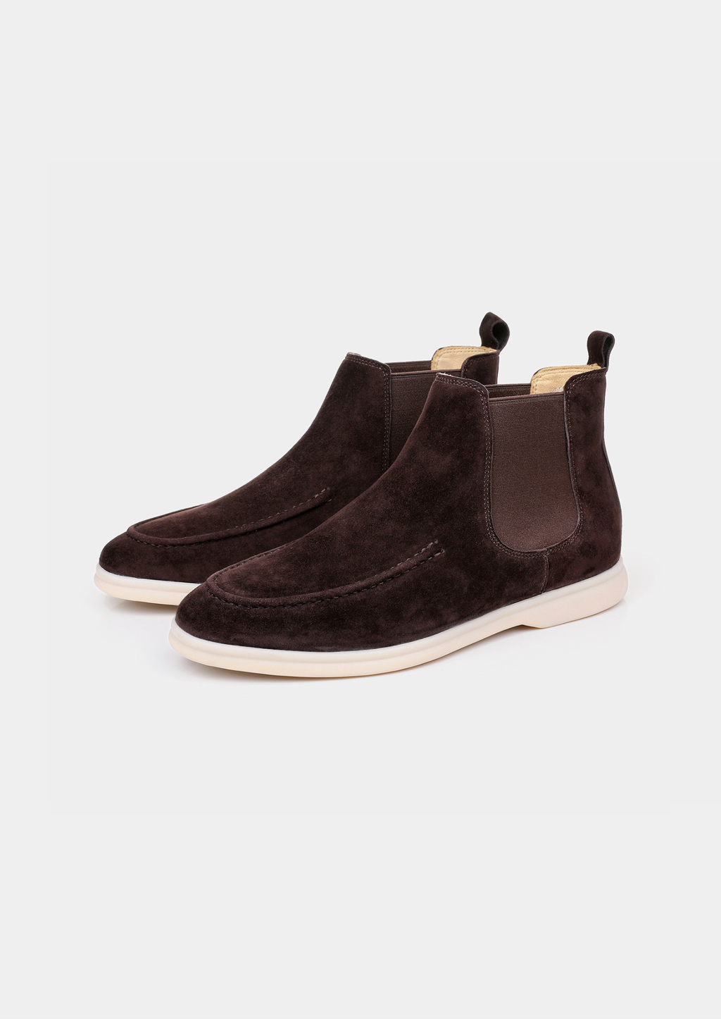 Philippe | Boots Chelsea en Daim Café