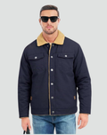 Gédéon | Veste Sherpa Boutons-Pression Poches Poitrine