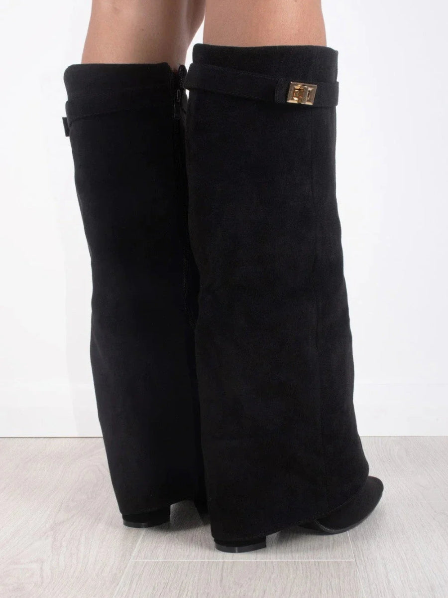 Mélissa | Bottes Hautes Talon Caché