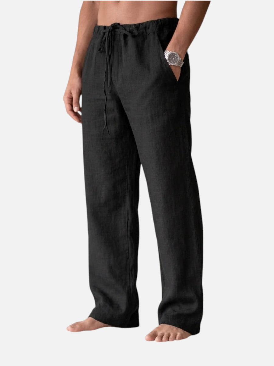 Anselme | Pantalon Lin Relâché