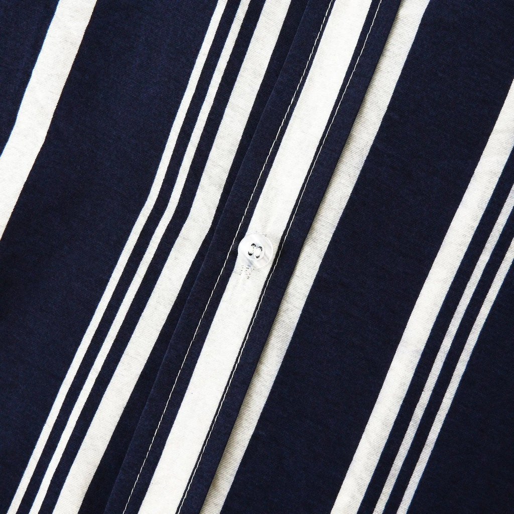 Ronan | Chemise Rayée Manches Courtes