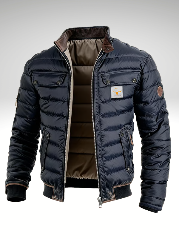 Joachim | Blouson Matelassé Col Montant