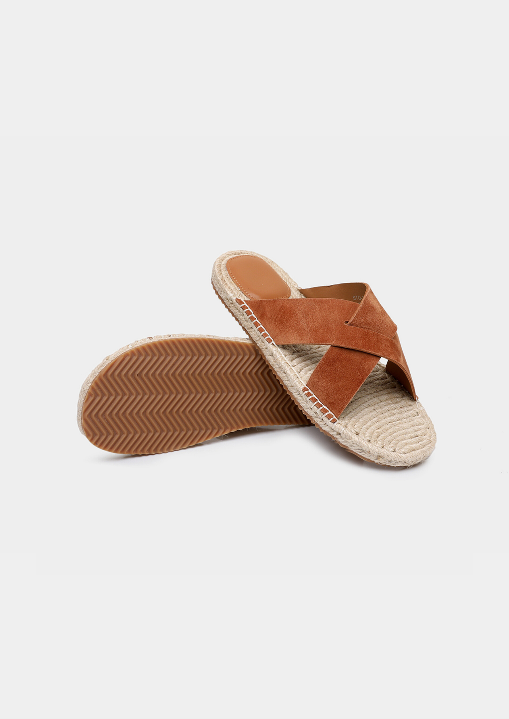 Guillaume | Sandales Resort en Daim Caramel