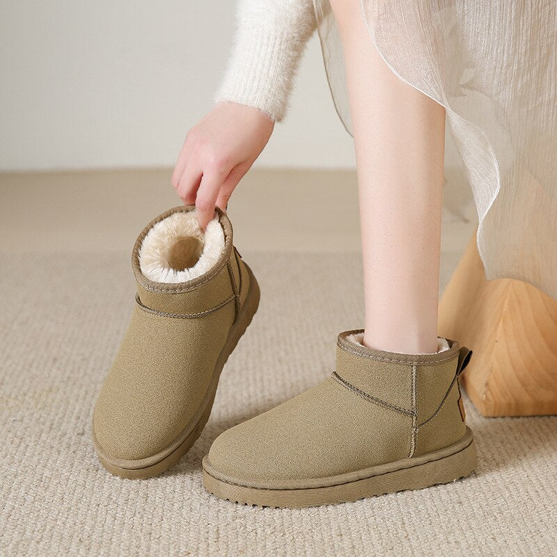 Ambrine | Bottines Doublure Fourrée