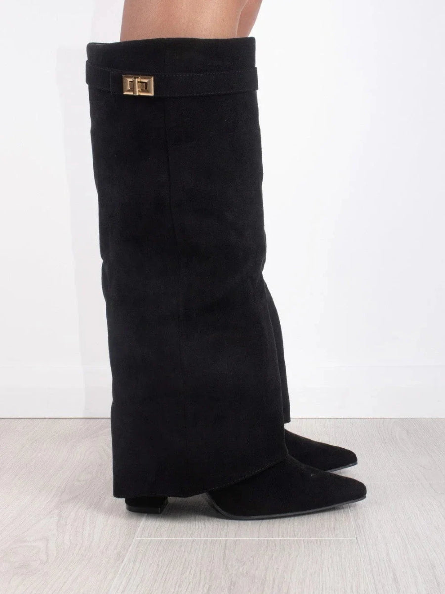 Mélissa | Bottes Hautes Talon Caché