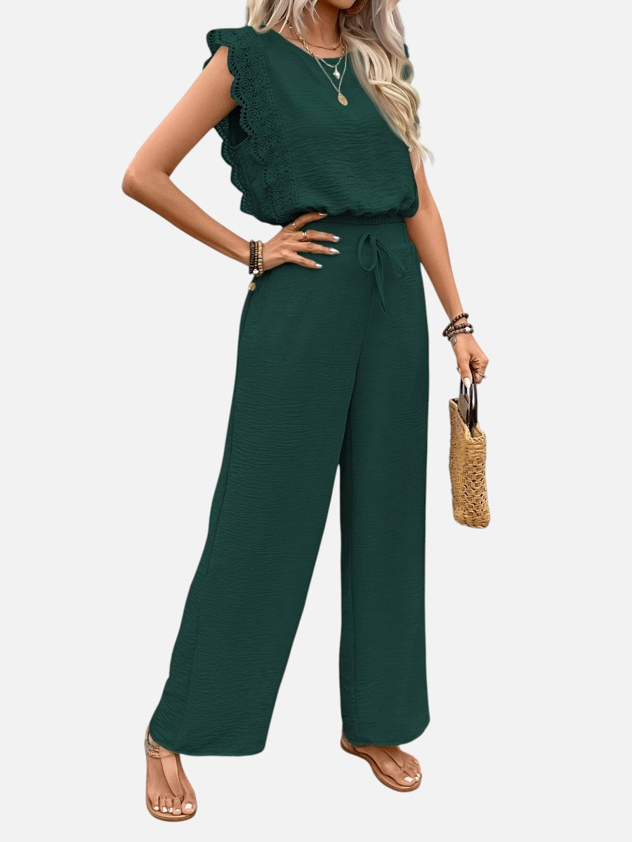 Odette | Ensemble Haut et Pantalon Large Femme