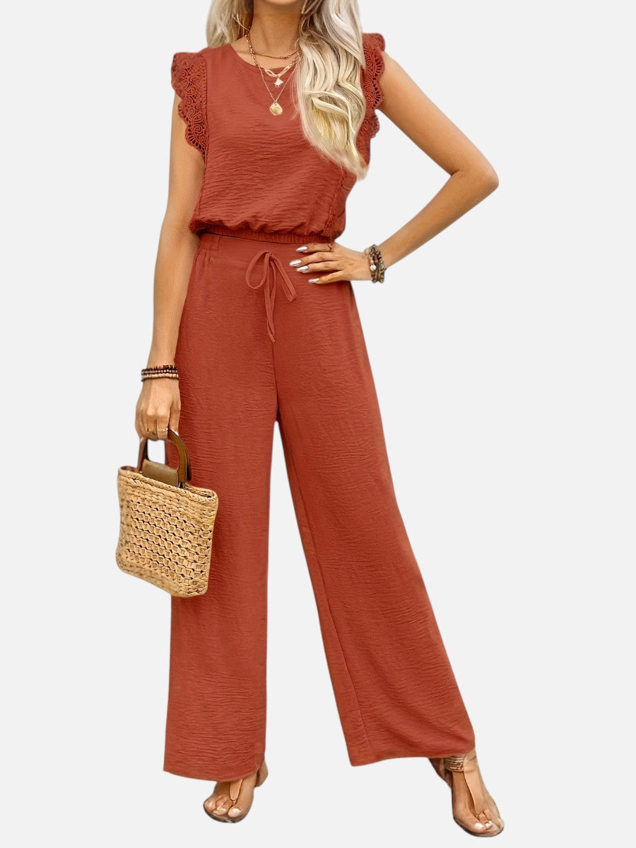 Odette | Ensemble Haut et Pantalon Large Femme
