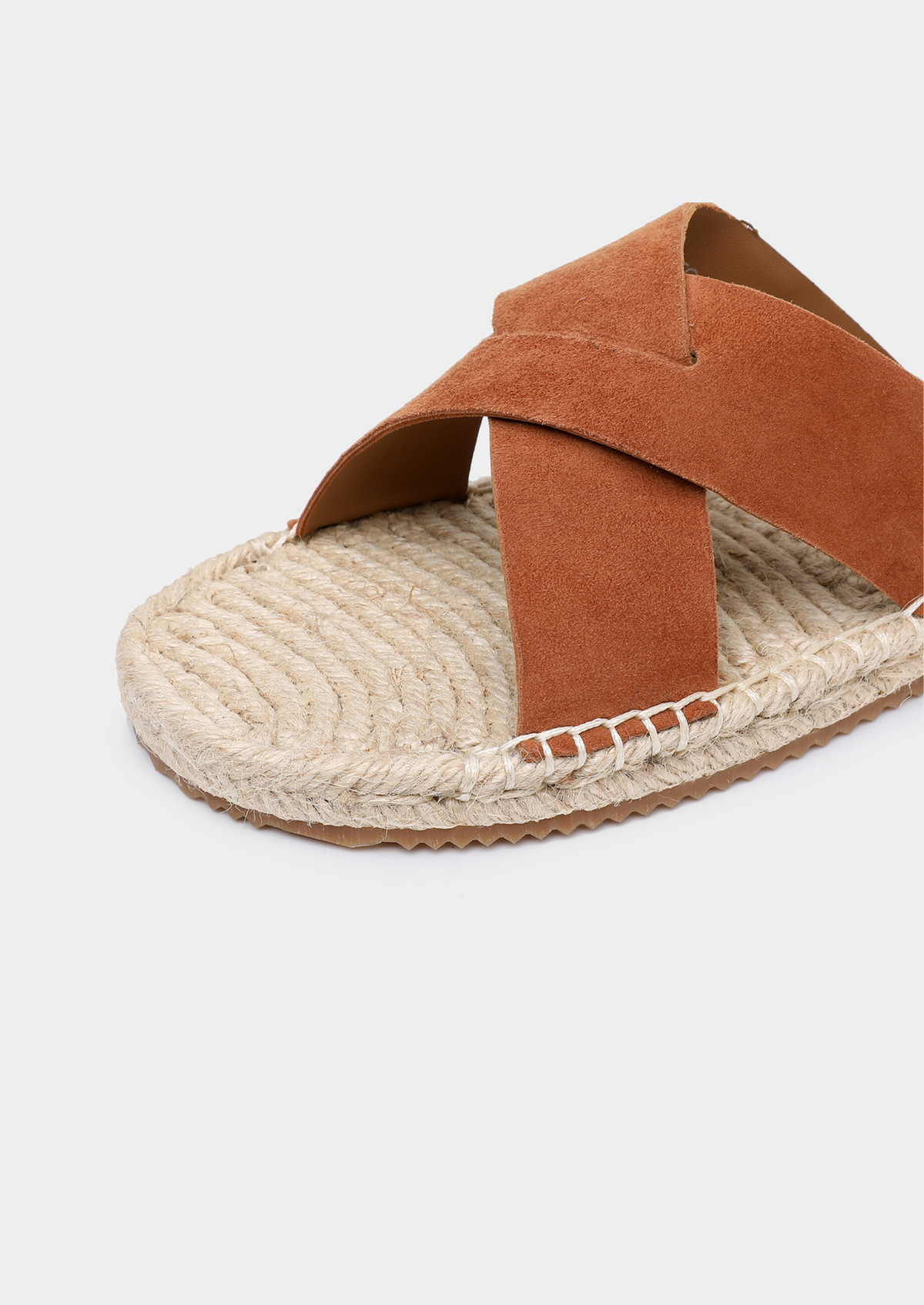Guillaume | Sandales Resort en Daim Caramel