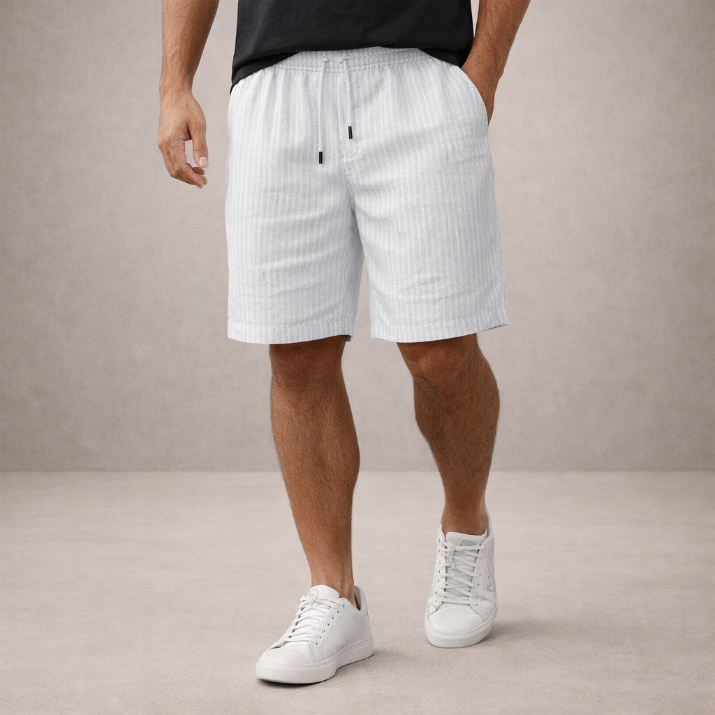 Denis | Short en Lin Respirant