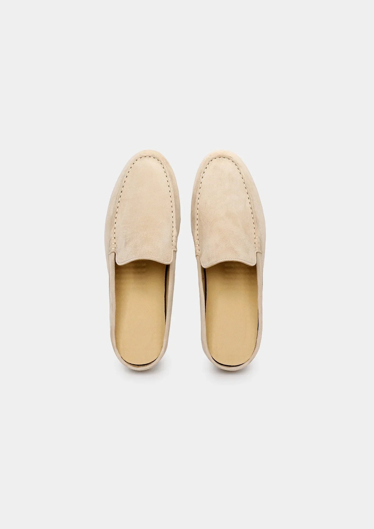 Ulysse | Chaussons Suédine Ivoire