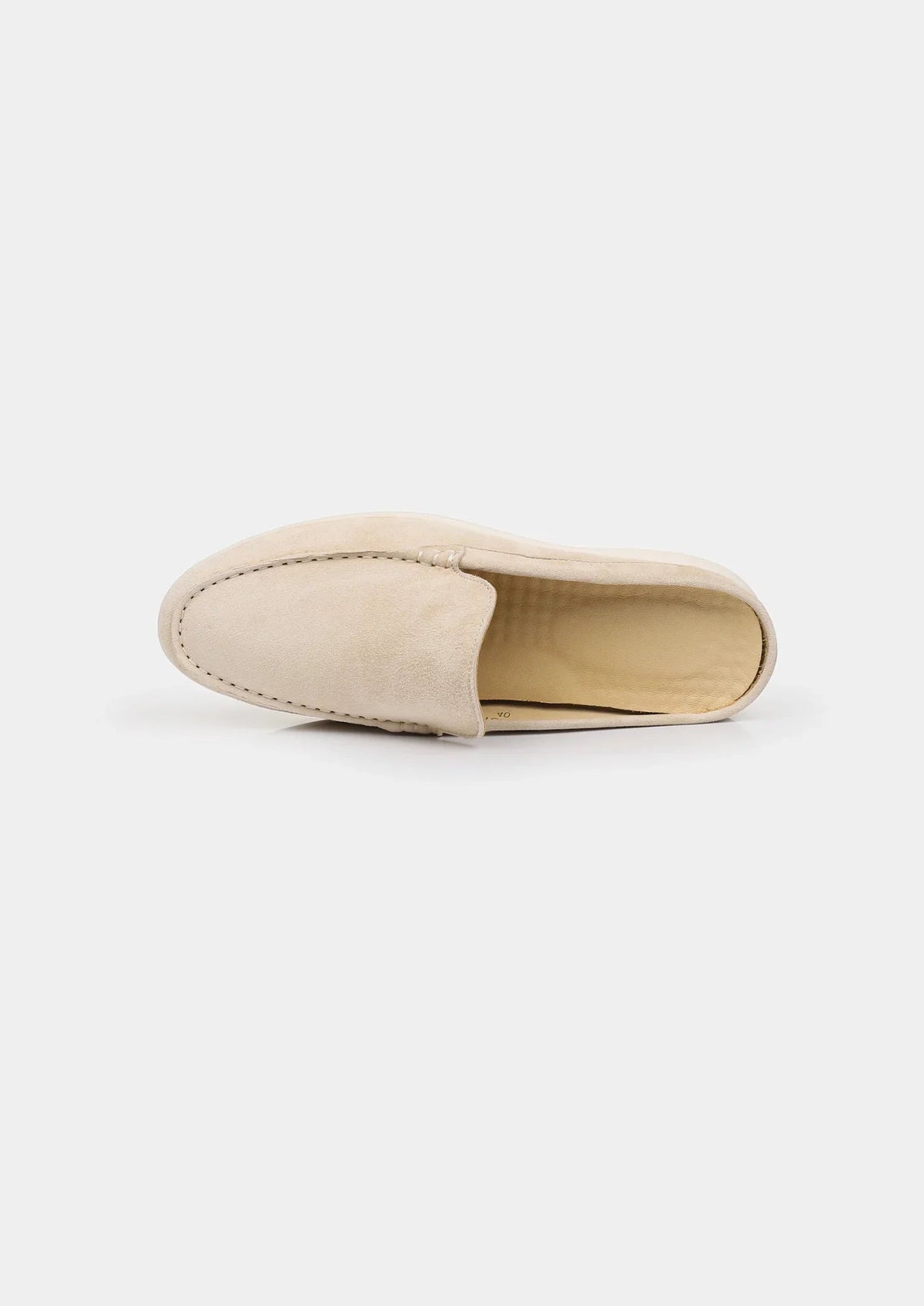 Ulysse | Chaussons Suédine Ivoire