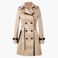Hélia | Trench Ceinturé Double Boutonnage