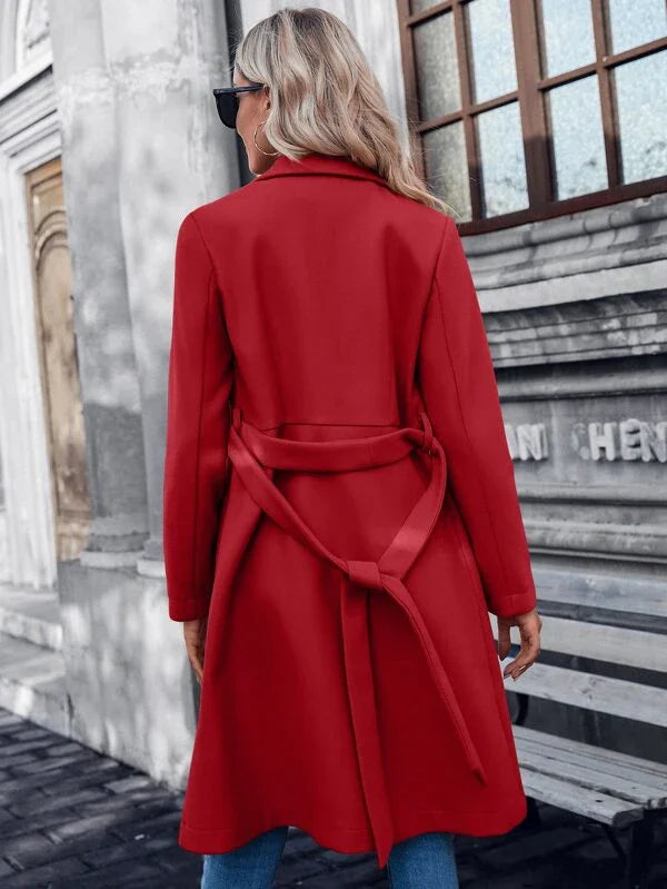 Eléa | Manteau Ligne A Double Boutonnage
