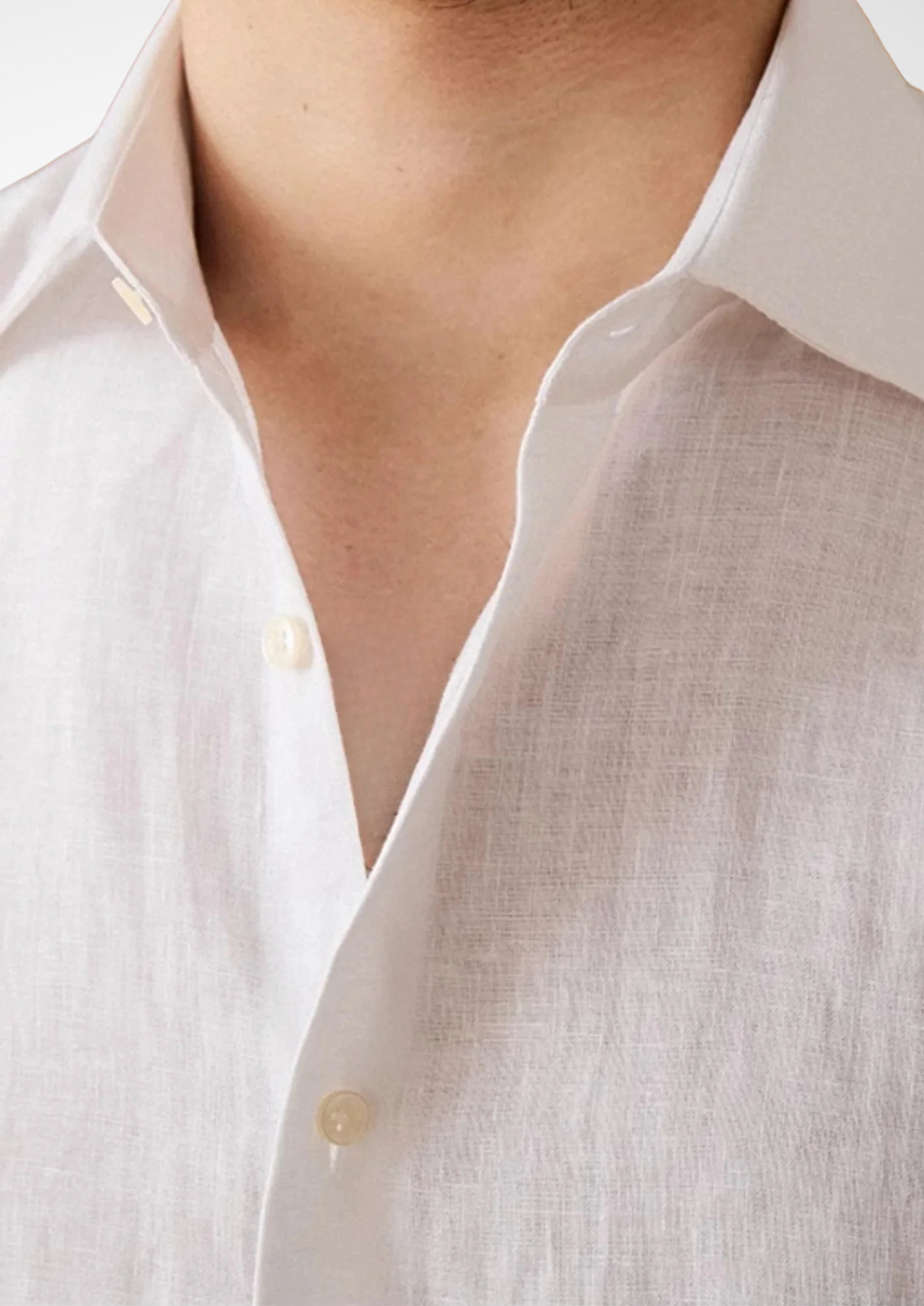 Aymard | Chemise Lin Style Côtier Blanche