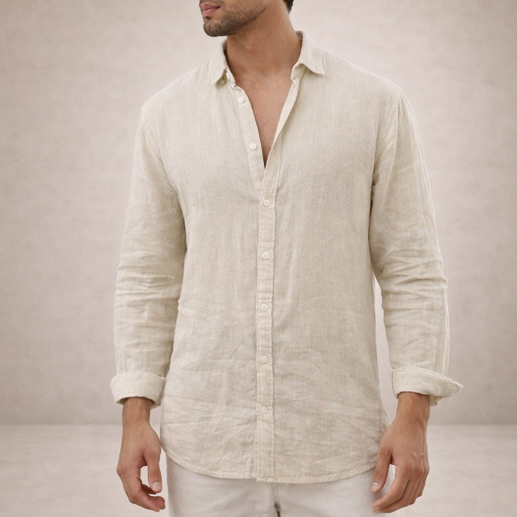 Noé | Chemise Lin Manches Longues