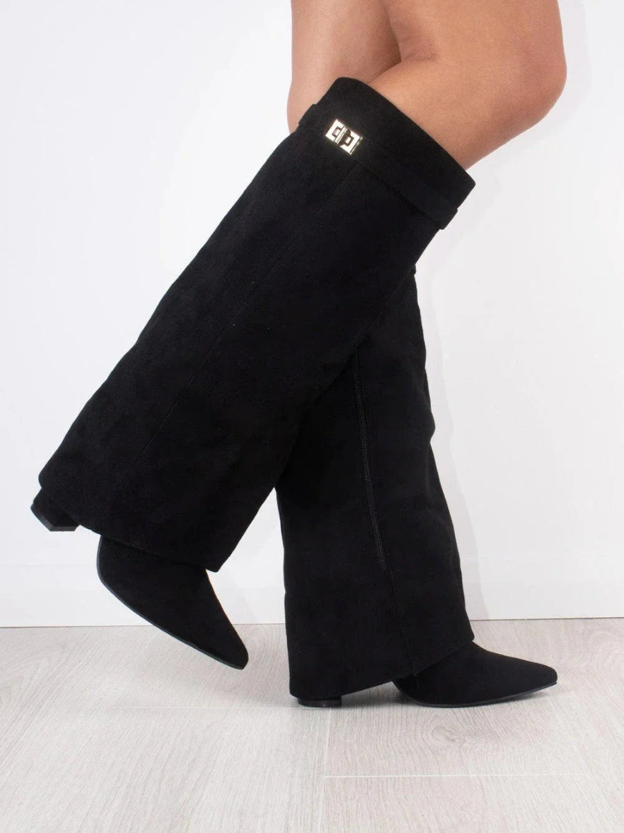 Mélissa | Bottes Hautes Talon Caché