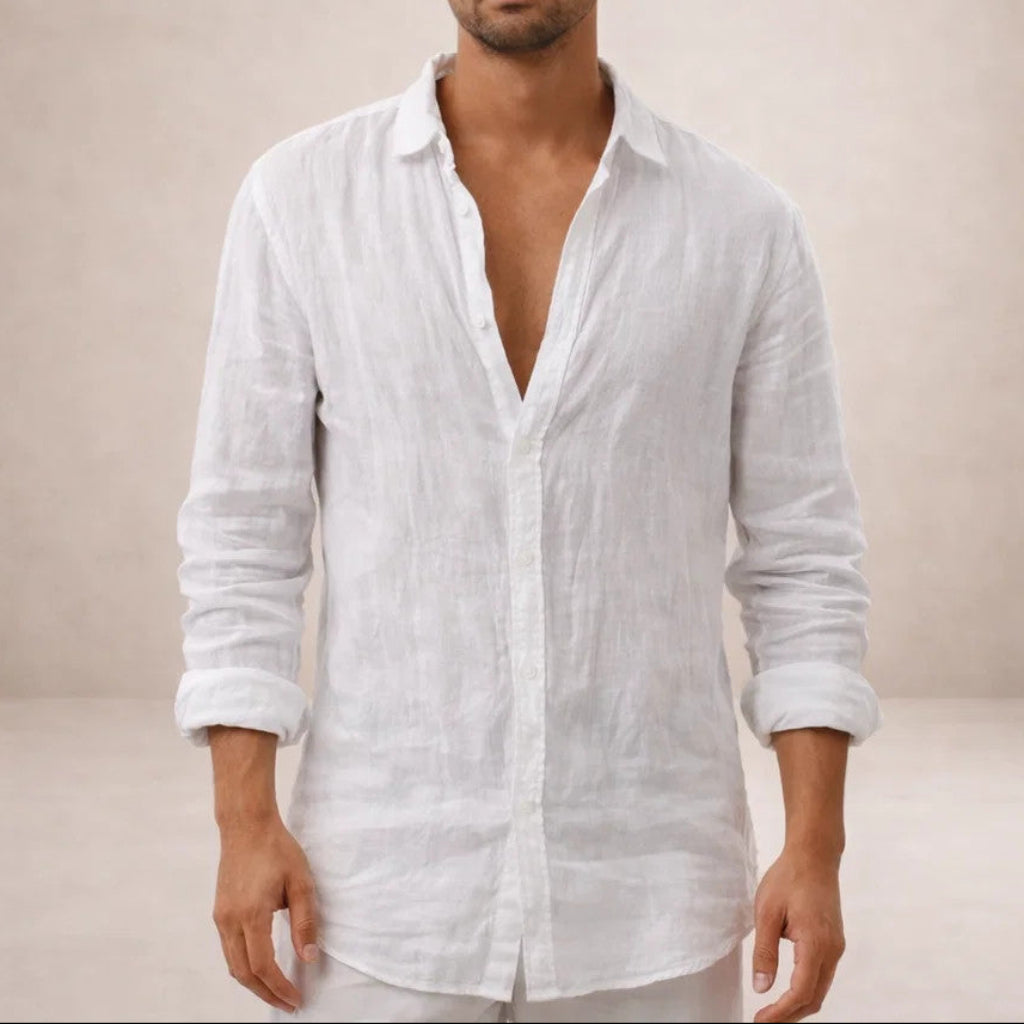 Noé | Chemise Lin Manches Longues
