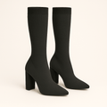 Jacinta | Bottes Chaussettes Hautes Bout Pointu