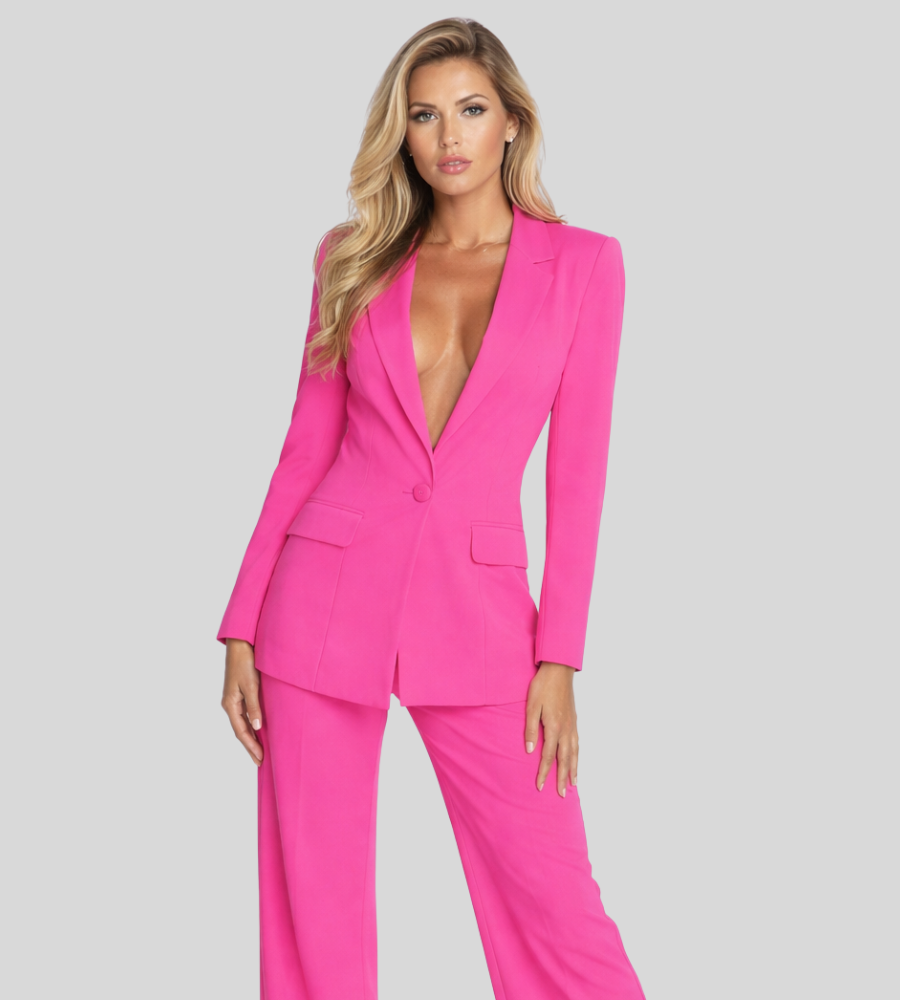 Antoinette | Ensemble Blazer Lin Femme
