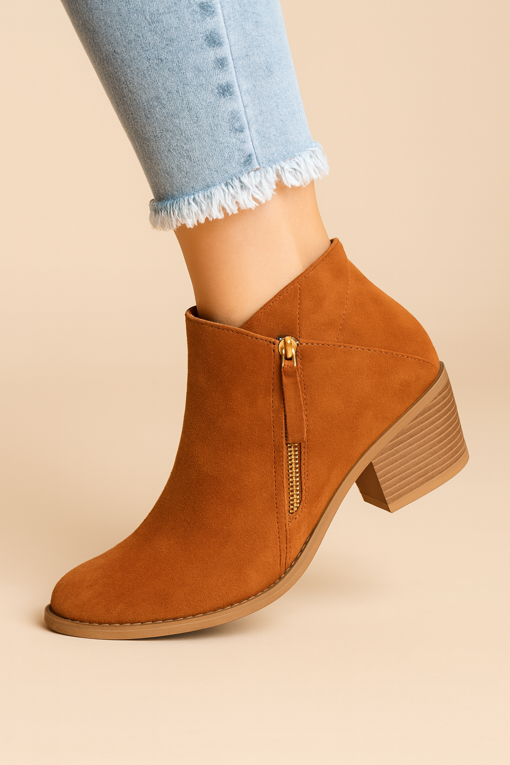 Jordane | Bottines Bout Pointu Talon Bloc