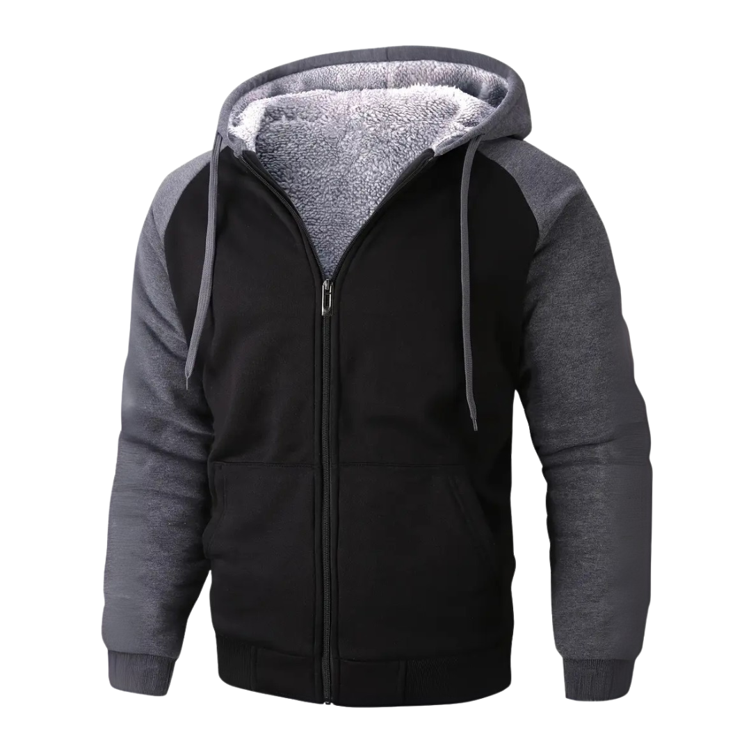 Blaise | Sweat Zippé Capuche Doublée