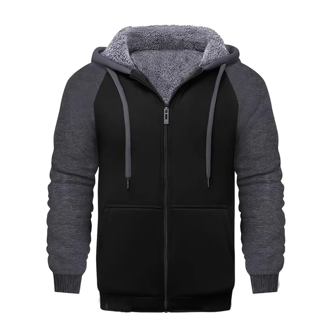 Blaise | Sweat Zippé Capuche Doublée