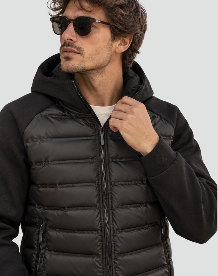 Alphonse | Veste Hybride Devant Matelassé