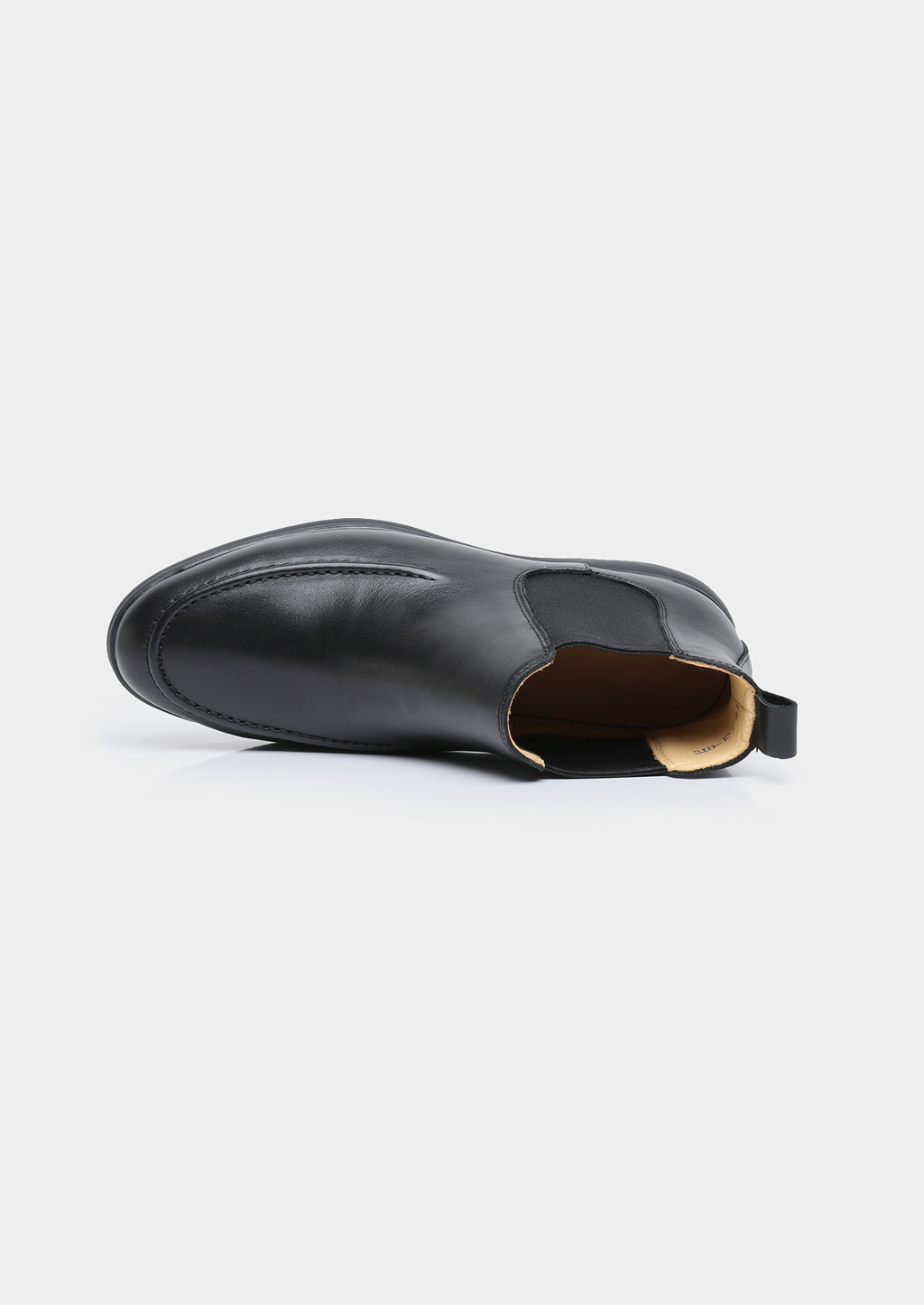 Henri | Boots Chelsea en Cuir Noir