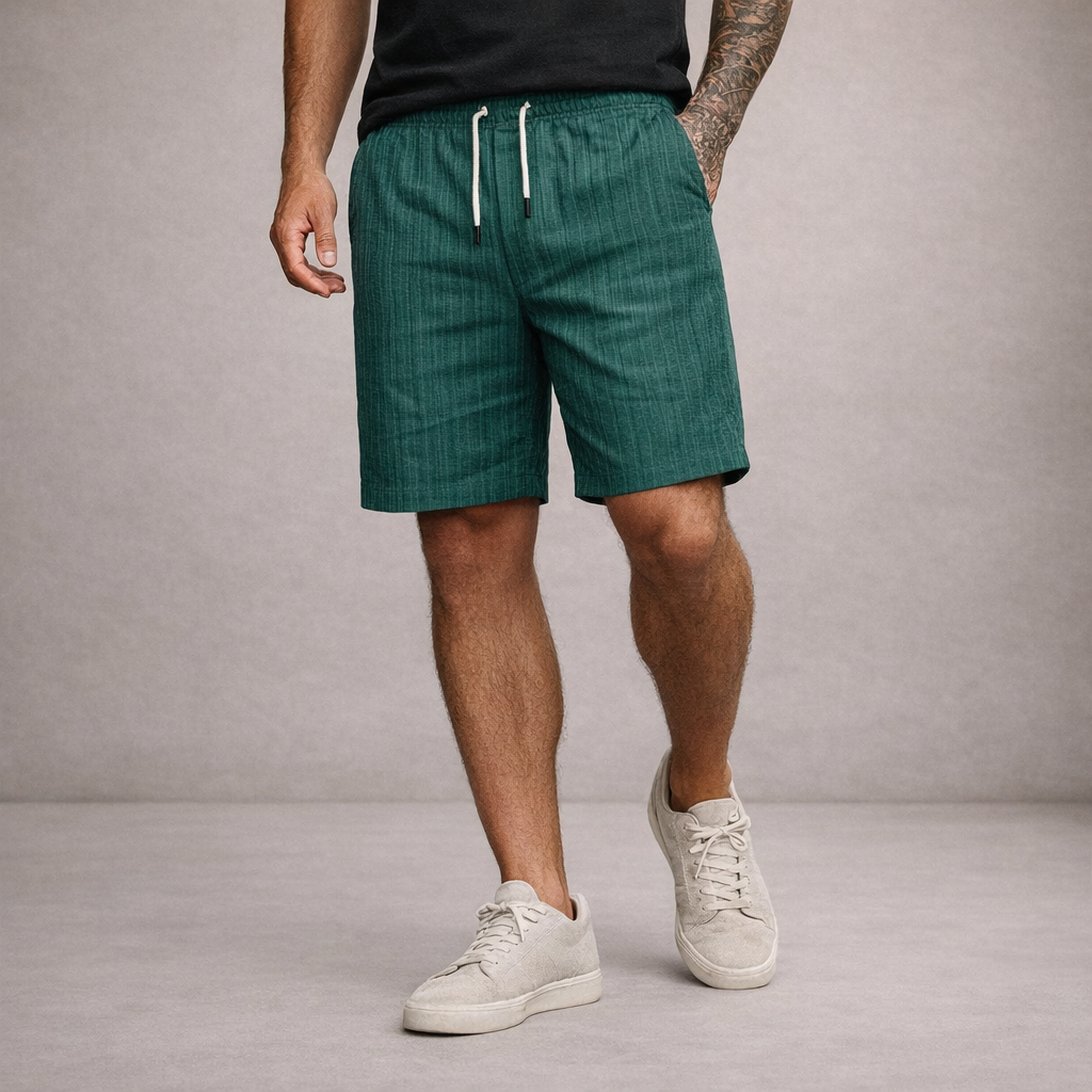 Denis | Short en Lin Respirant