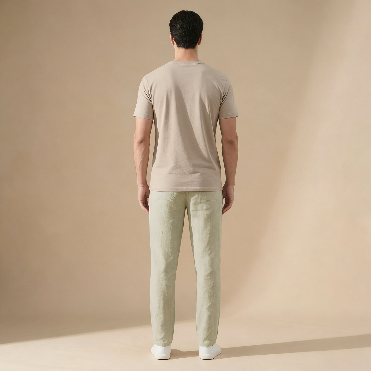 Alban | Pantalon Lin Coupe Droite