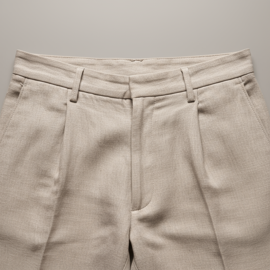 Gaétan | Pantalon Lin Coupe Droite