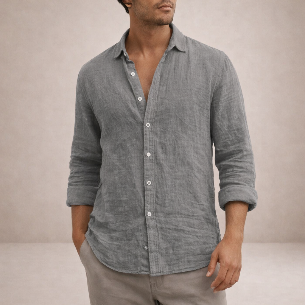 Noé | Chemise Lin Manches Longues