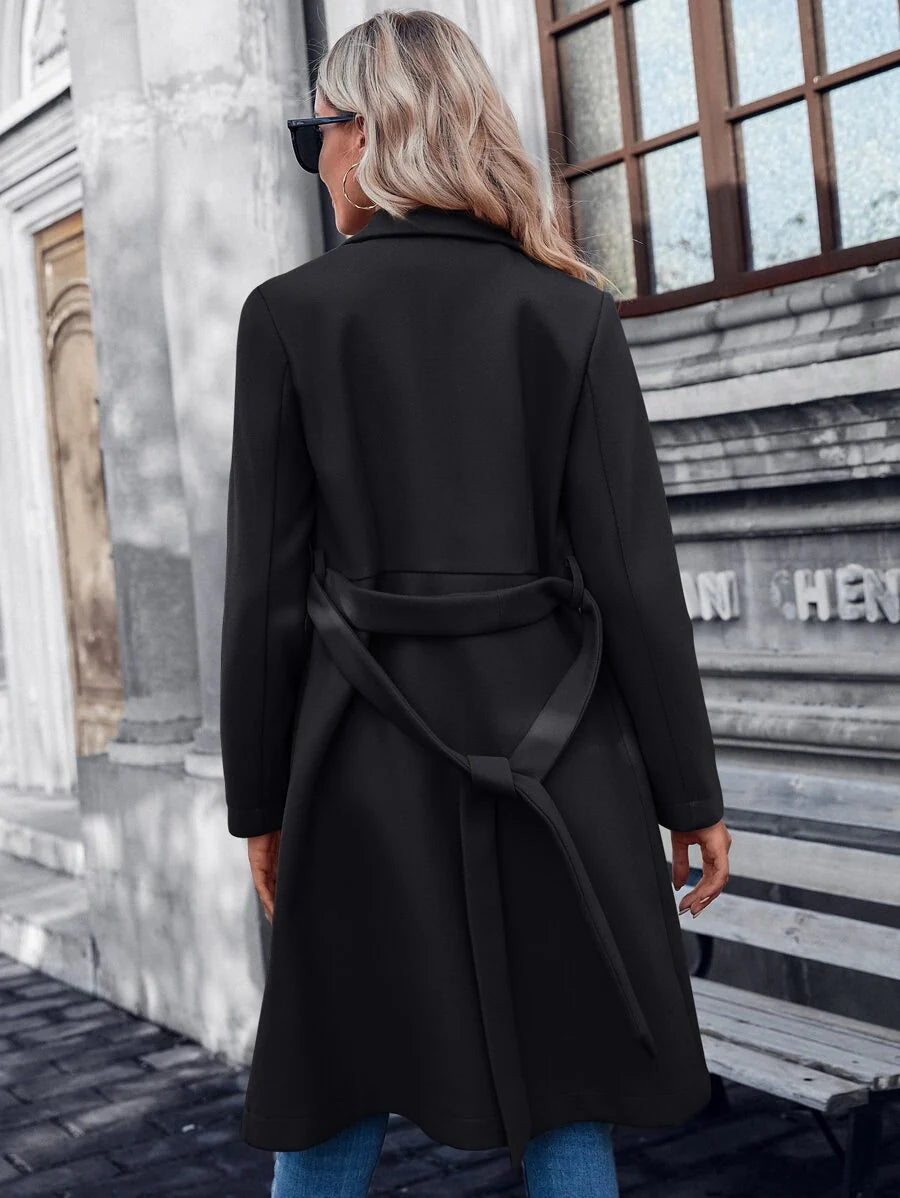 Eléa | Manteau Ligne A Double Boutonnage
