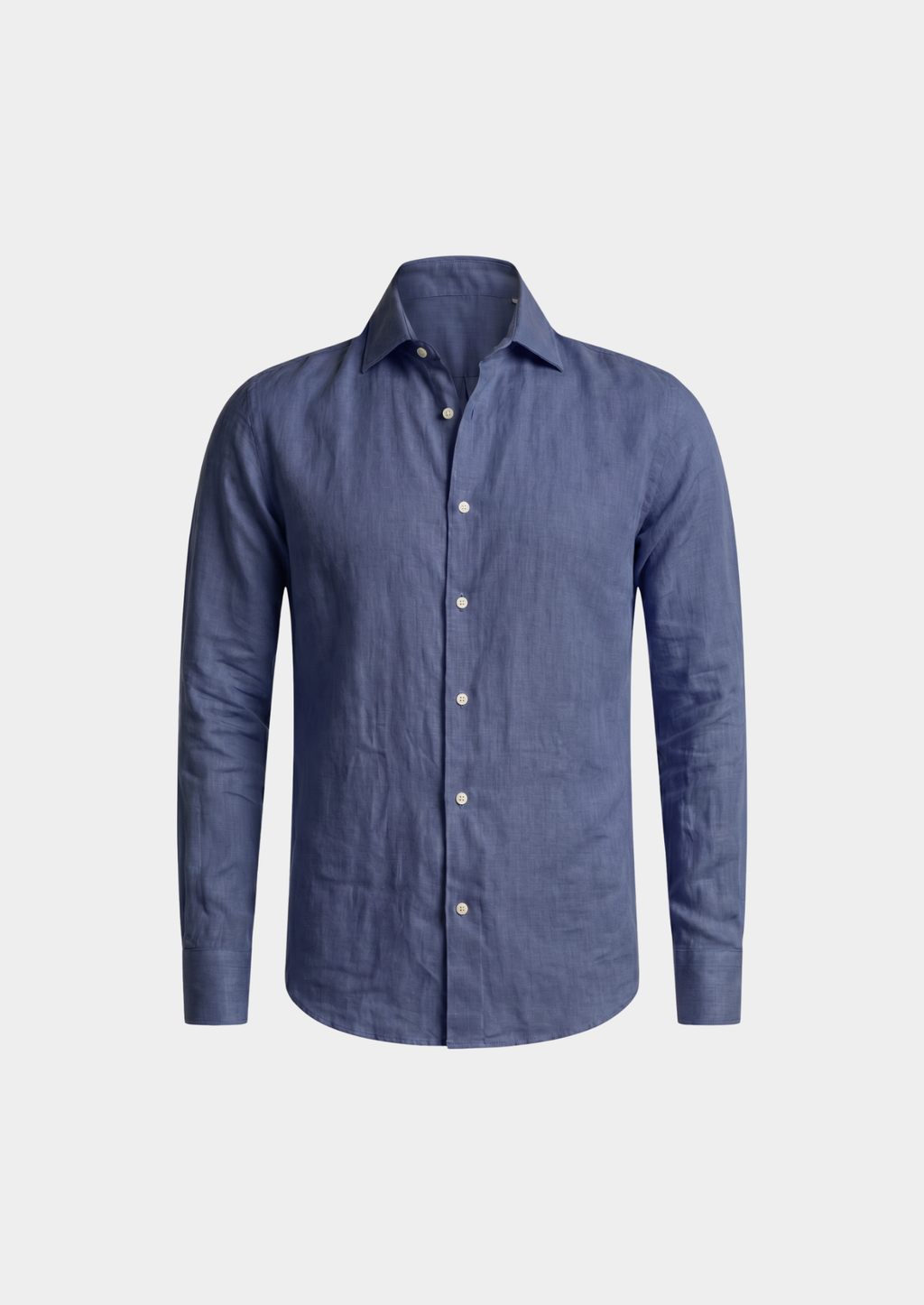 Florian | Chemise en Lin Bleue
