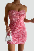 Océane | Robe Maxi Bustier Fleurie Femme