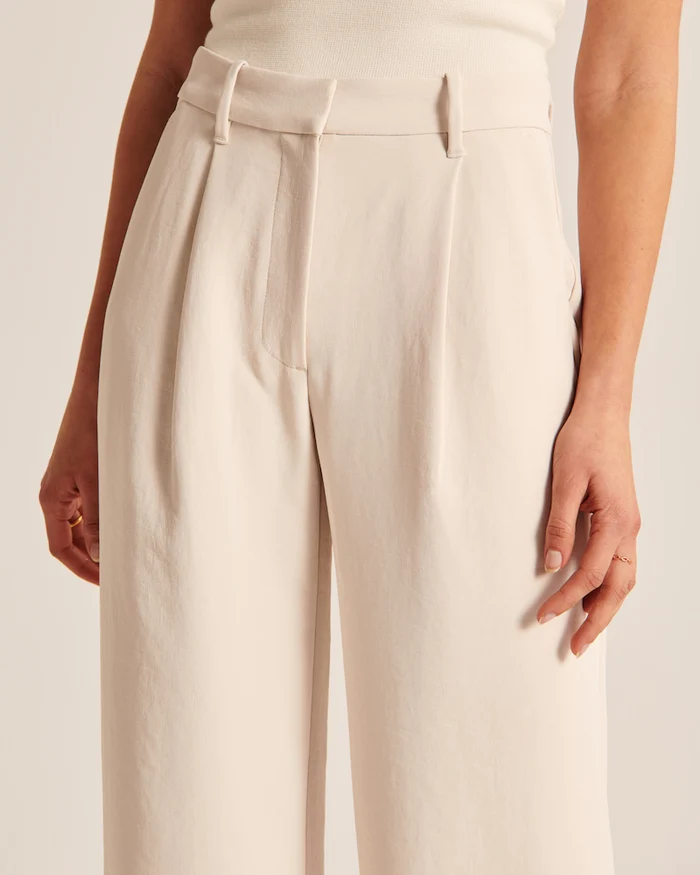 Quitterie | Pantalon Large Tailleur Femme