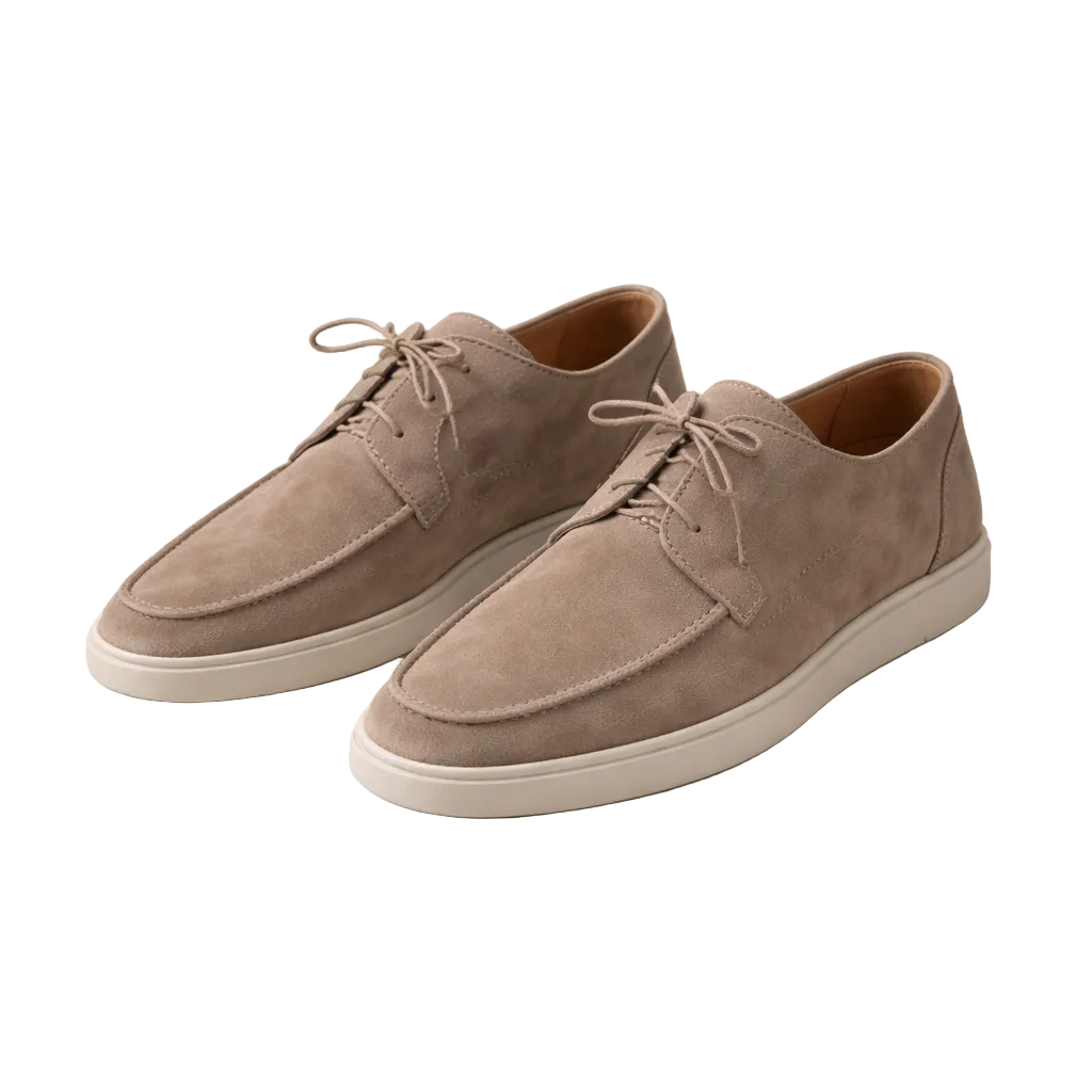 Maxence | Mocassins Suédine Lacés