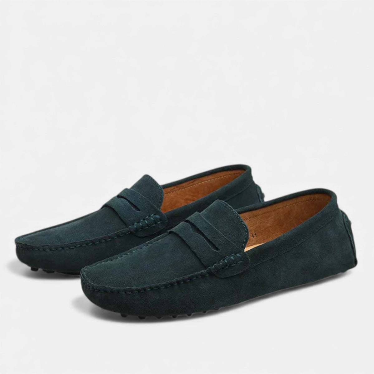 Barnabé | Mocassins Aspect Suédine Sans Lacets