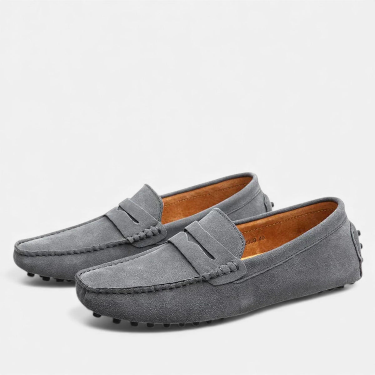 Barnabé | Mocassins Aspect Suédine Sans Lacets