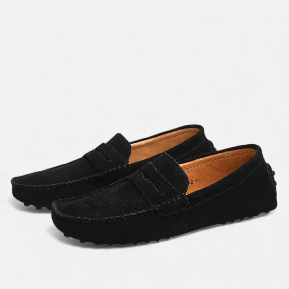 Barnabé | Mocassins Aspect Suédine Sans Lacets