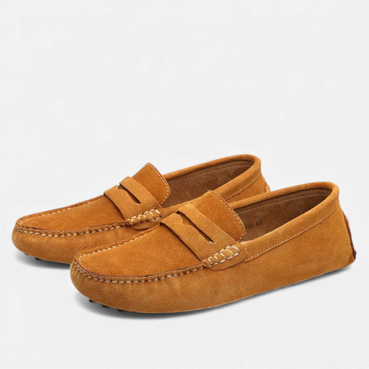 Barnabé | Mocassins Aspect Suédine Sans Lacets