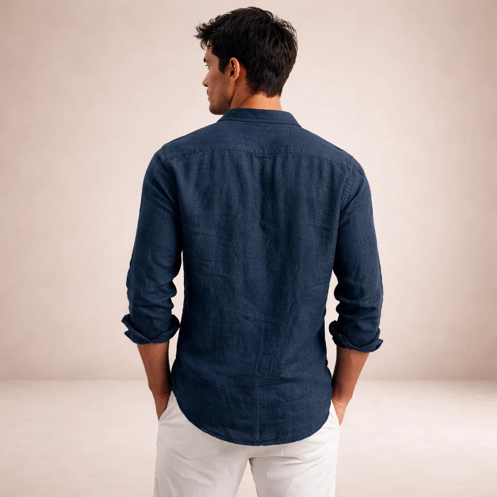 Noé | Chemise Lin Manches Longues