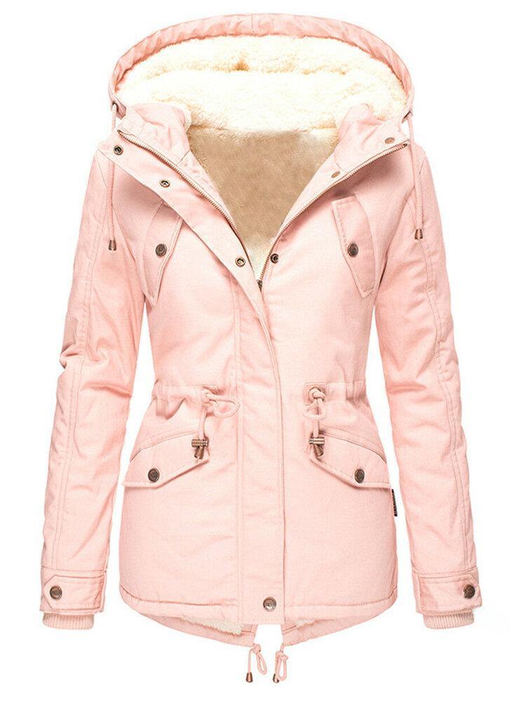 Ludivine | Parka à Capuche Taille Ajustable