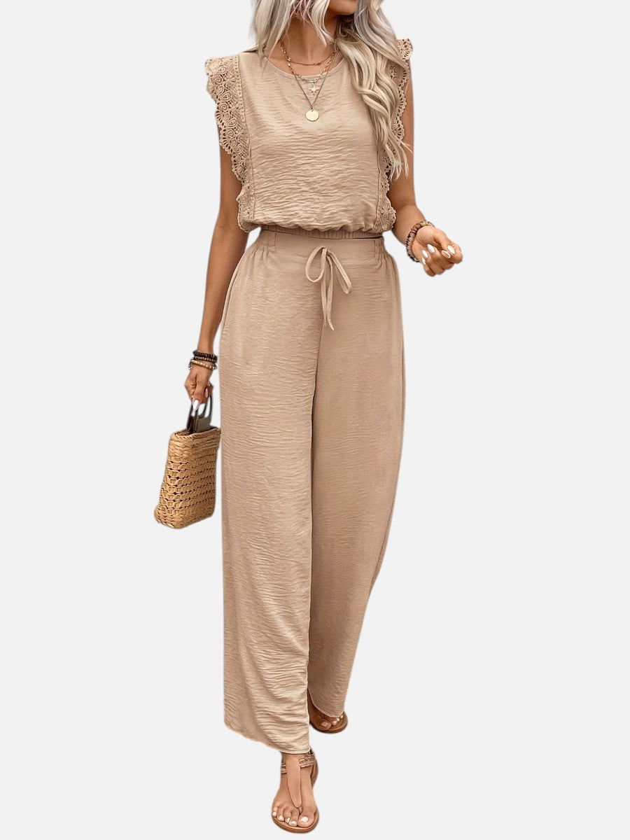 Odette | Ensemble Haut et Pantalon Large Femme