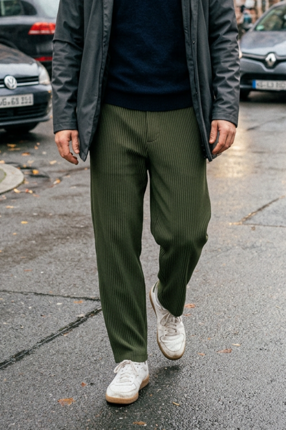 Émile | Pantalon Coupe Droite Texturé
