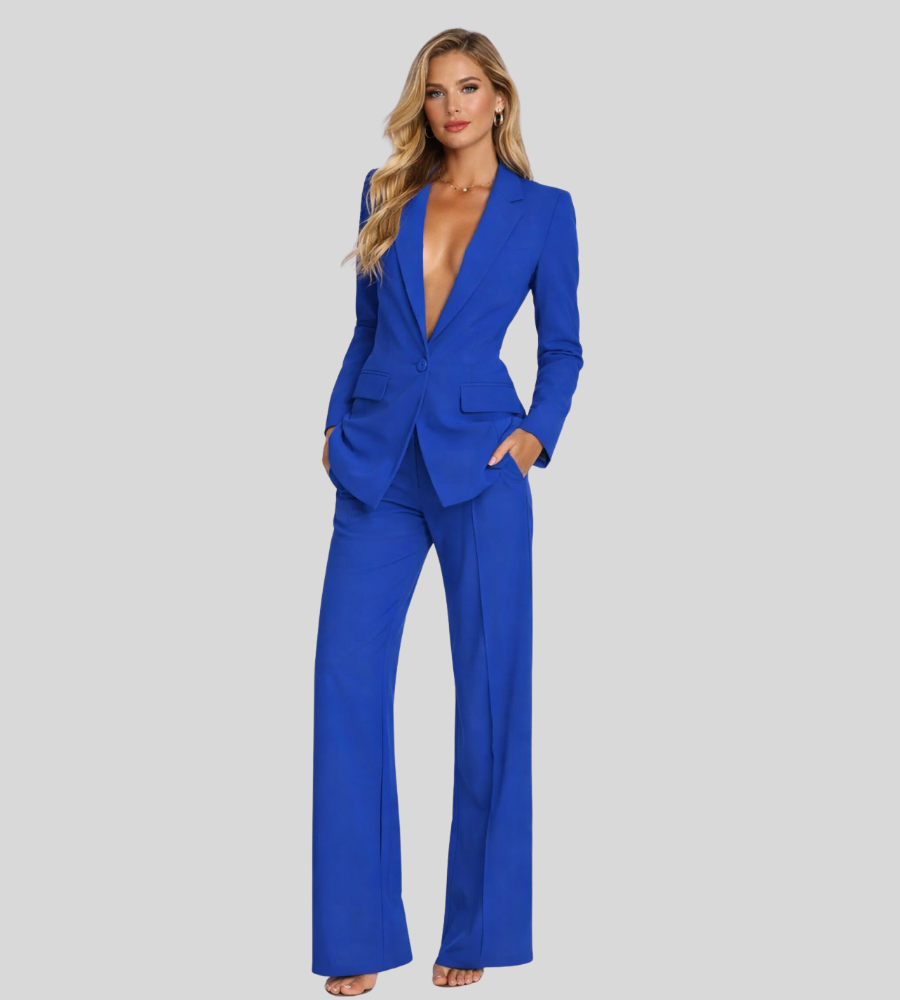 Antoinette | Ensemble Blazer Lin Femme