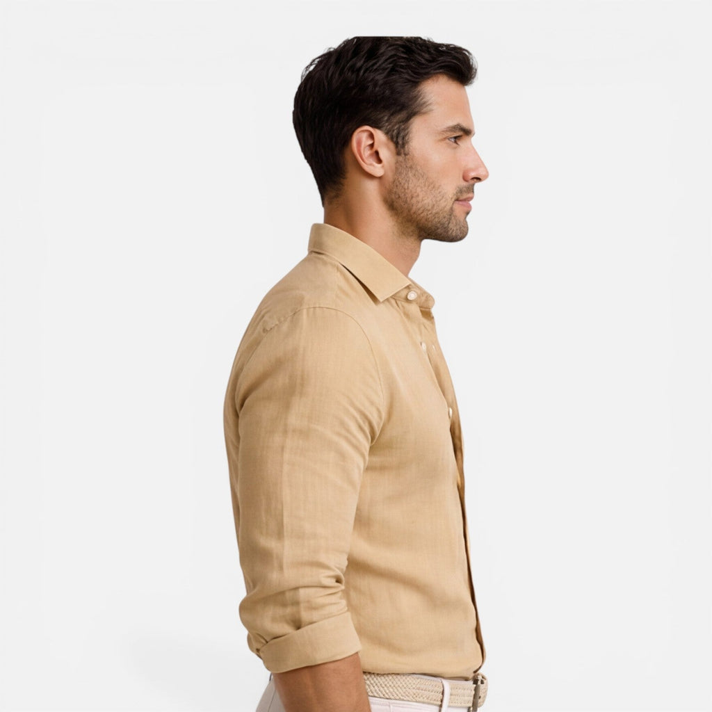 Honoré | Chemise Lin Coton Slim Fit